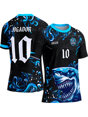 Arte Vetor Camisa Interclasse 649 Tubarão
