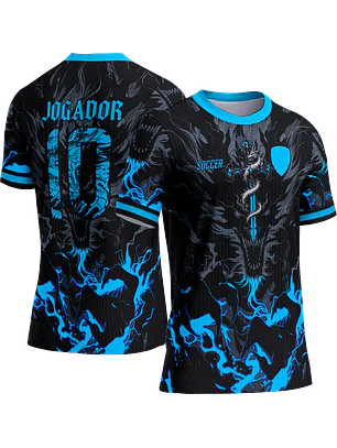 Arte Vetor Camisa Interclasse 650 Dragão