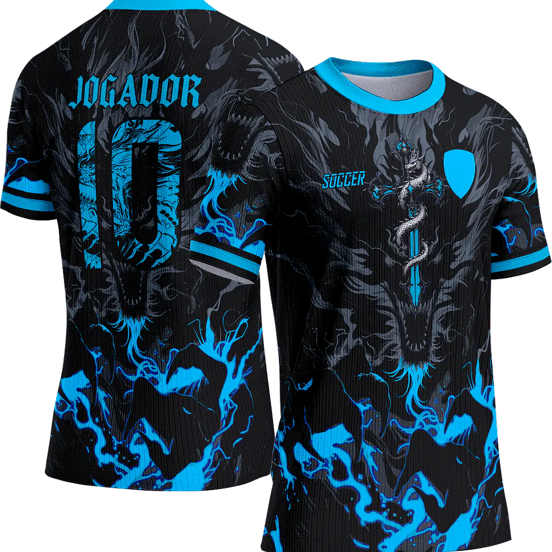 Arte Vetor Camisa Interclasse 650 Dragão 1