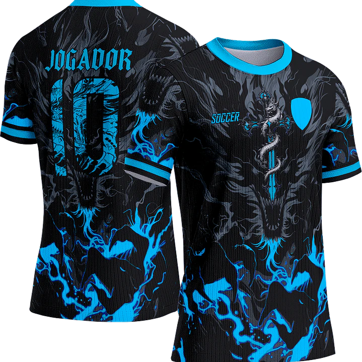 Arte Vetor Camisa Interclasse 650 Dragão 1