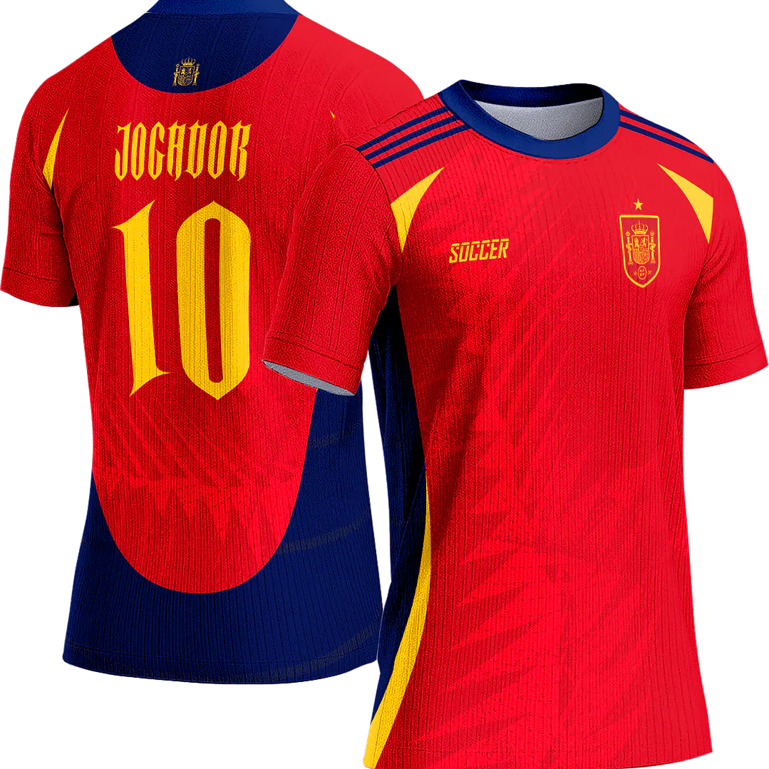 Arte Vetor Camisa Interclasse 653 Espanha Conceito 1