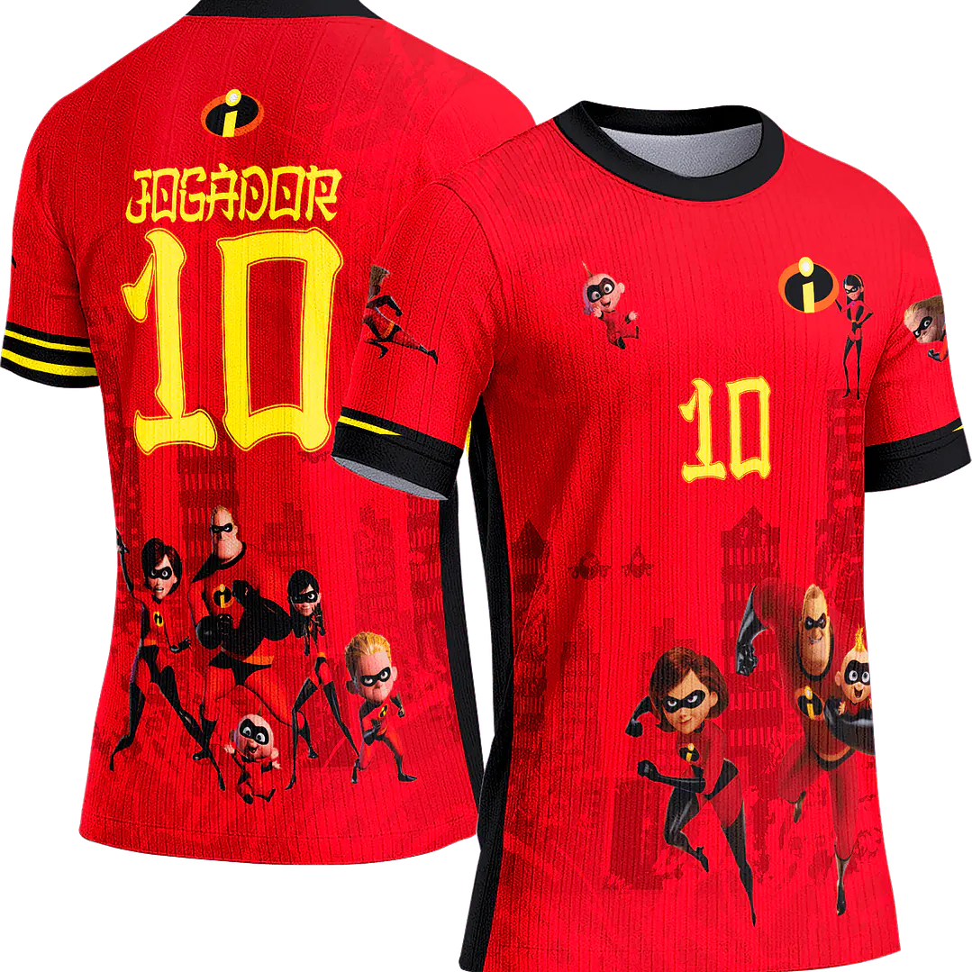 Arte Vetor Camisa Interclasse 655 Os Incriveis 1