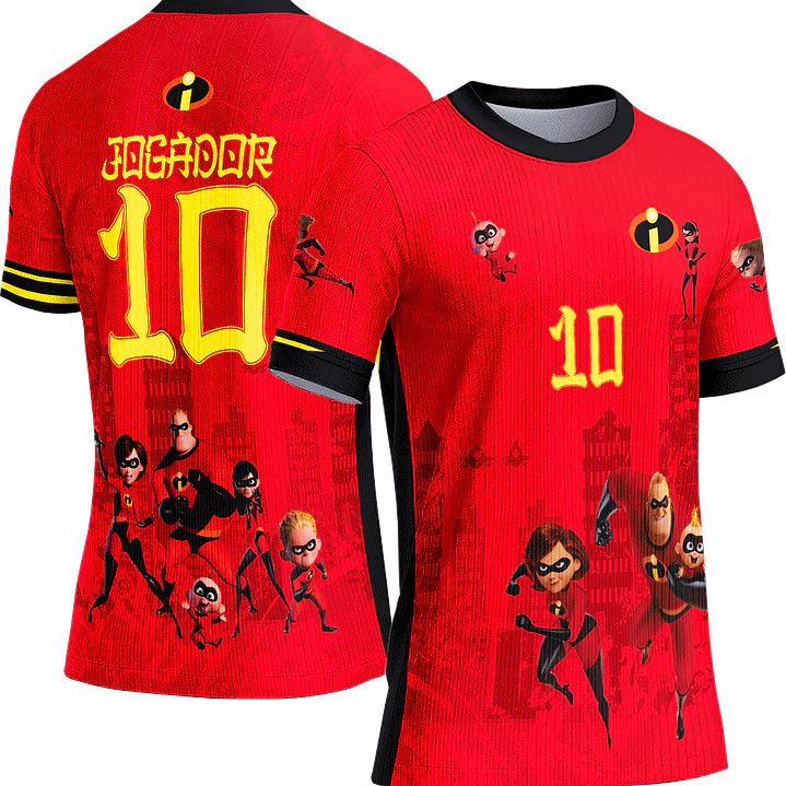 Arte Vetor Camisa Interclasse 655 Os Incriveis 1