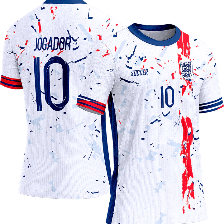 Arte Vetor Camisa Interclasse 660 Inglaterra Conceito 1