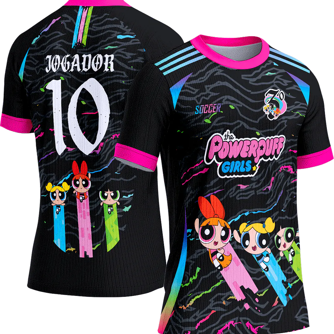 Arte Vetor Camisa Interclasse 661 As Meninas Superpoderosas 1