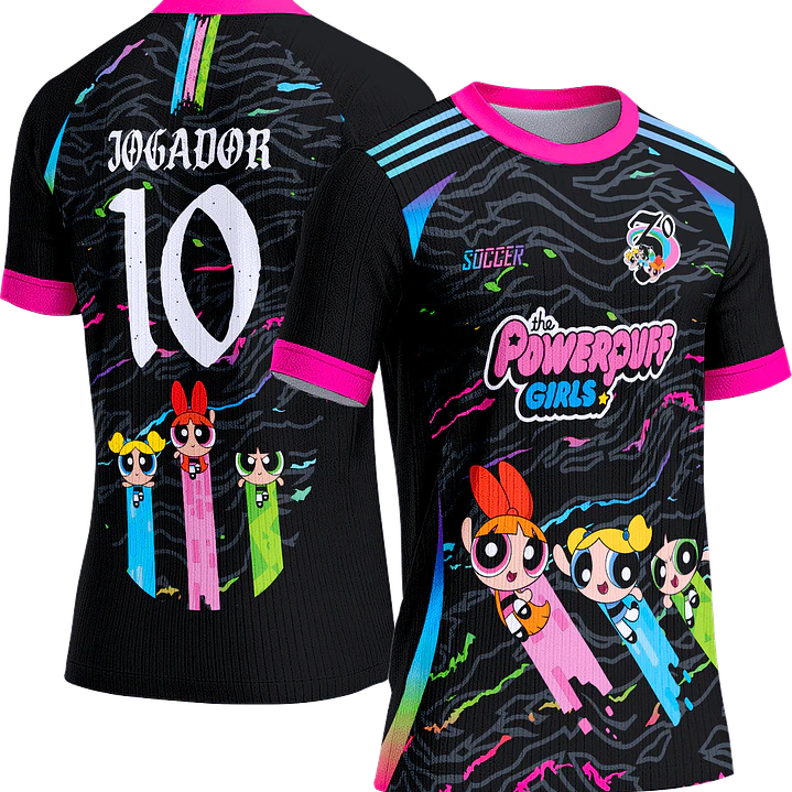 Arte Vetor Camisa Interclasse 661 As Meninas Superpoderosas 1