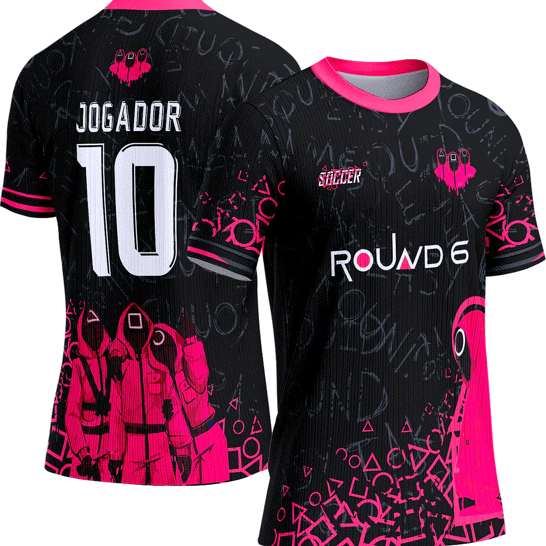 Arte Vetor Camisa Interclasse 662 Round Six 1