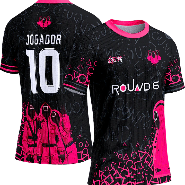 Arte Vetor Camisa Interclasse 662 Round Six 1