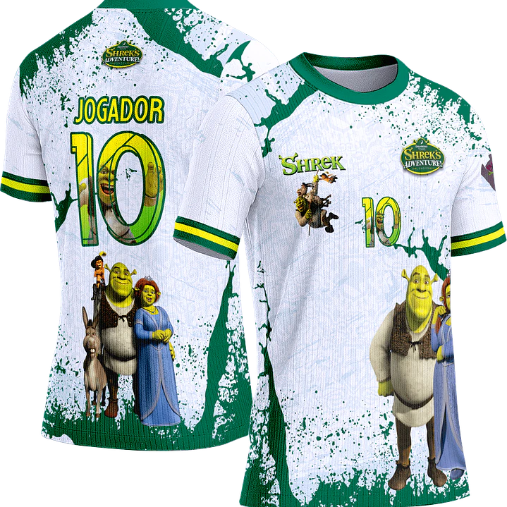 Arte Vetor Camisa Interclasse 663 Shrek 1