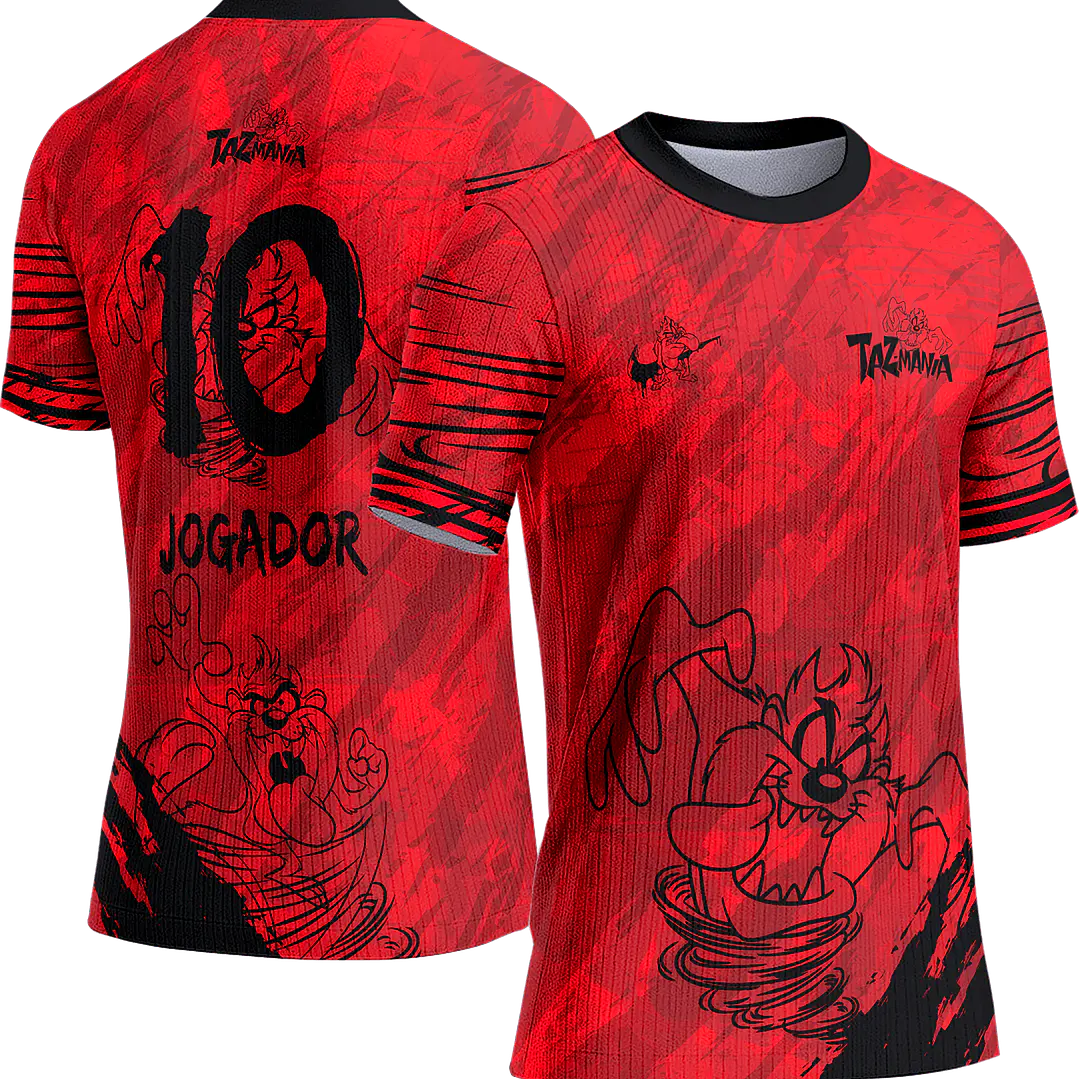 Arte Vetor Camisa Interclasse 664 Taz Mania 1