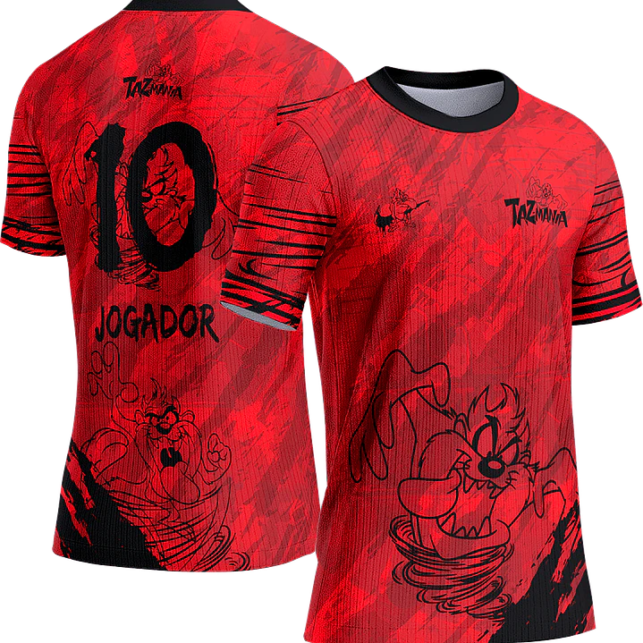 Arte Vetor Camisa Interclasse 664 Taz Mania 1