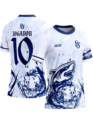 Arte Vetor Camisa Interclasse 666 Tubarão