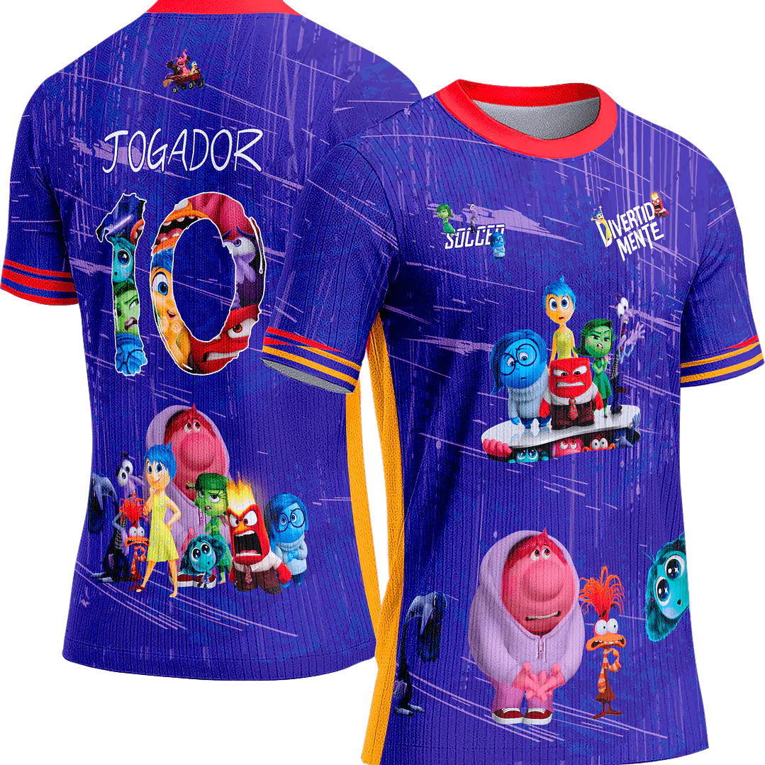 Arte Vetor Camisa Interclasse 667 Divertidamente 1