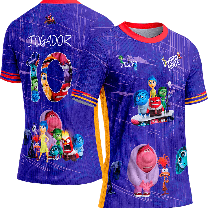 Arte Vetor Camisa Interclasse 667 Divertidamente 1