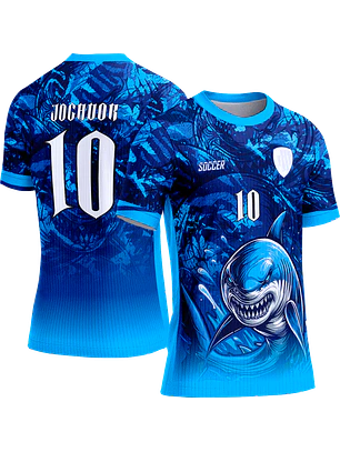 Arte Vetor Camisa Interclasse 670 Tubarão