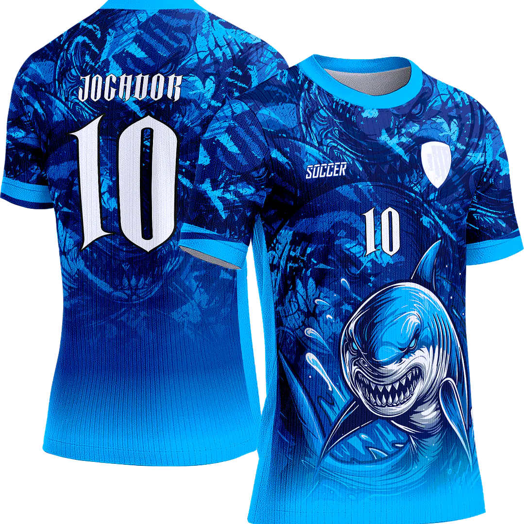 Arte Vetor Camisa Interclasse 670 Tubarão 1