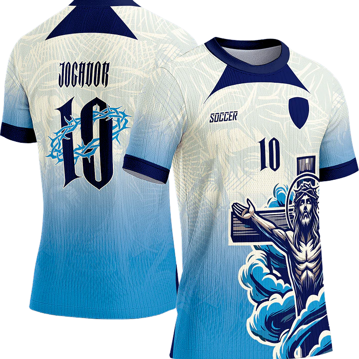 Arte Vetor Camisa Interclasse 673 Jesus Cristo 1