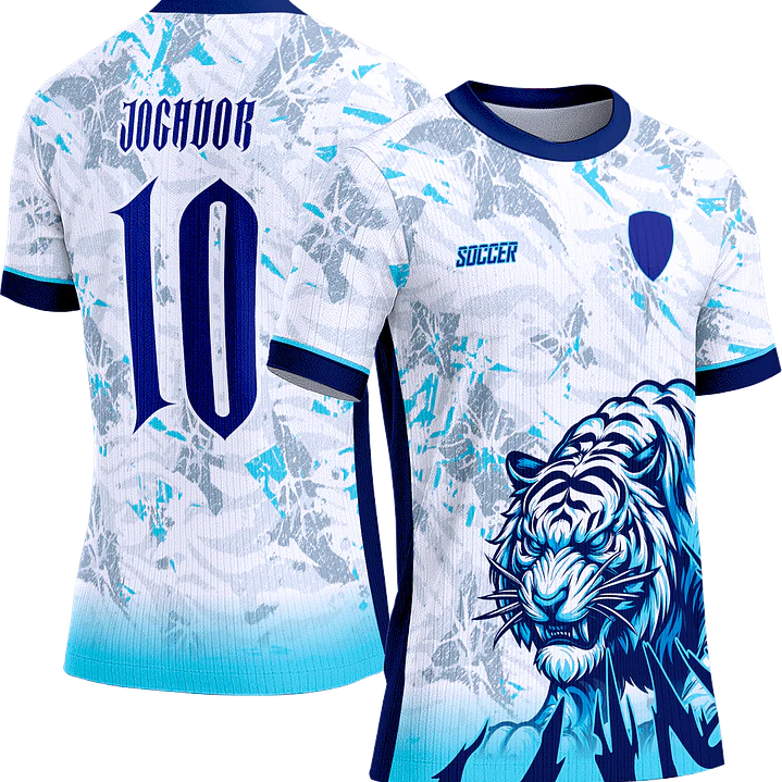 Arte Vetor Camisa Interclasse 678 Tigre 1