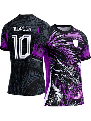 Arte Vetor Camisa Interclasse 681 Dragão