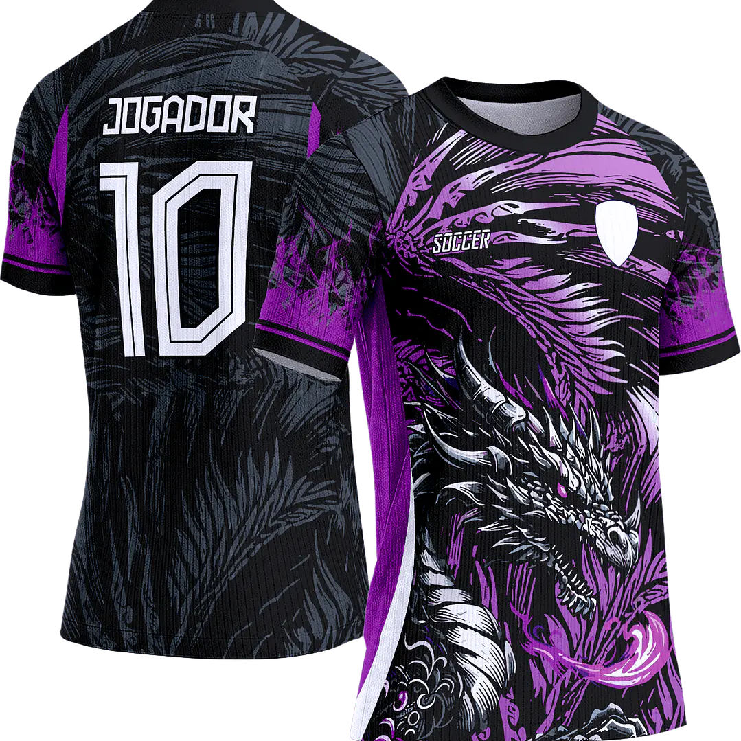 Arte Vetor Camisa Interclasse 681 Dragão 1