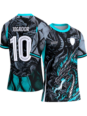 Arte Vetor Camisa Interclasse 682 Dragão