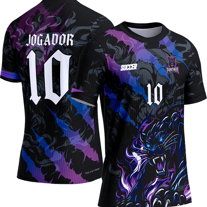 Arte Vetor Camisa Interclasse 683 Pantera 1