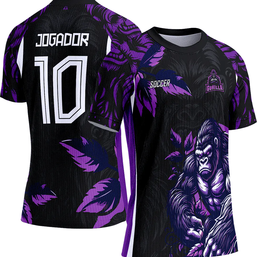 Arte Vetor Camisa Interclasse 685 Gorila 1