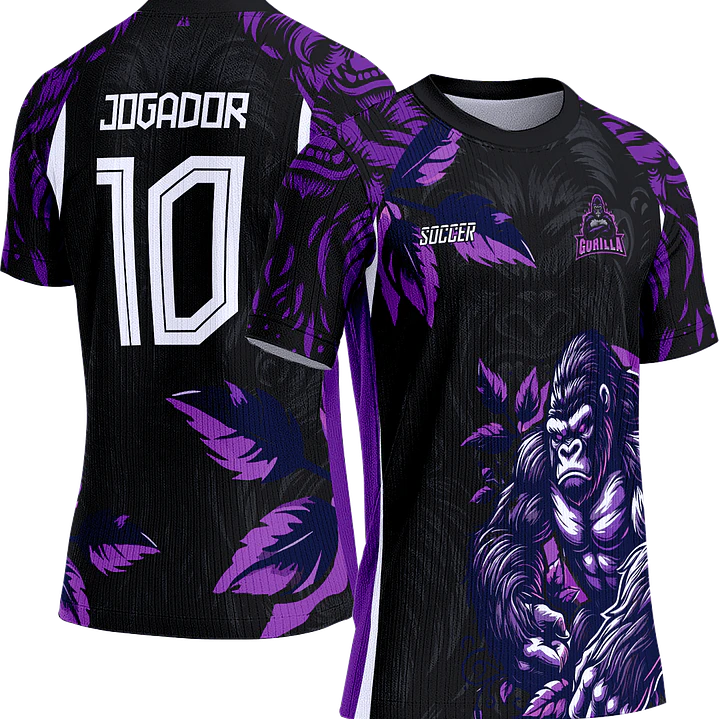 Arte Vetor Camisa Interclasse 685 Gorila 1