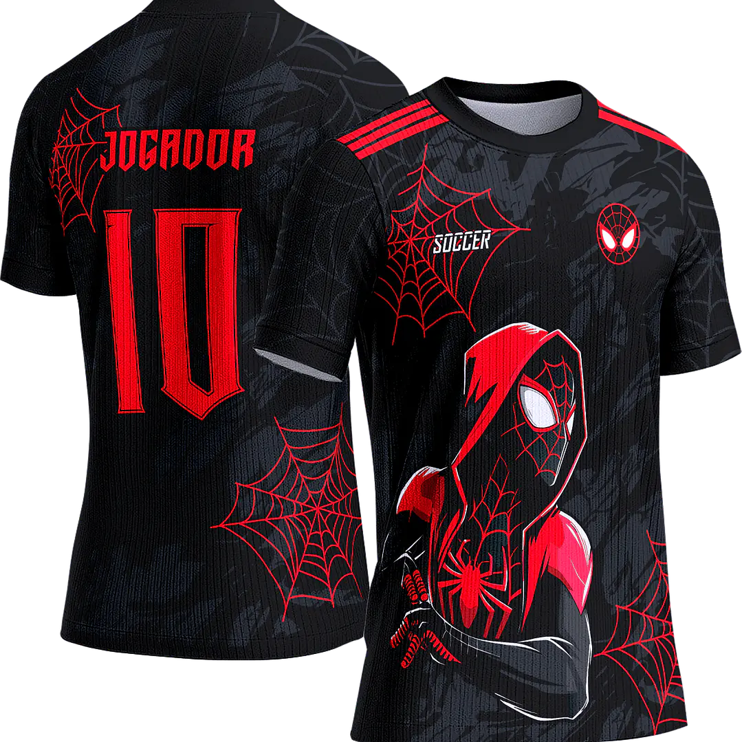 Arte Vetor Camisa Interclasse 688 Homem Aranha 1