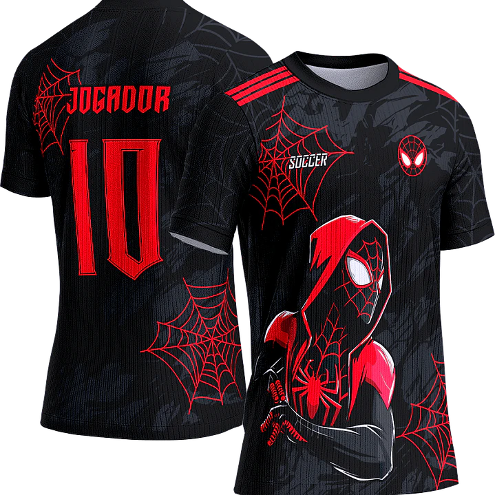Arte Vetor Camisa Interclasse 688 Homem Aranha 1
