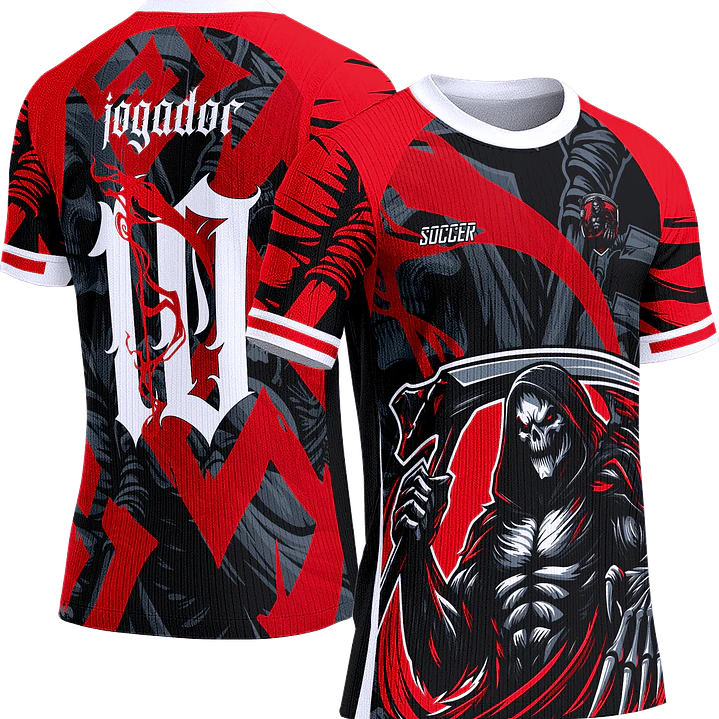 Arte Vetor Camisa Interclasse 690 Ceifador 1