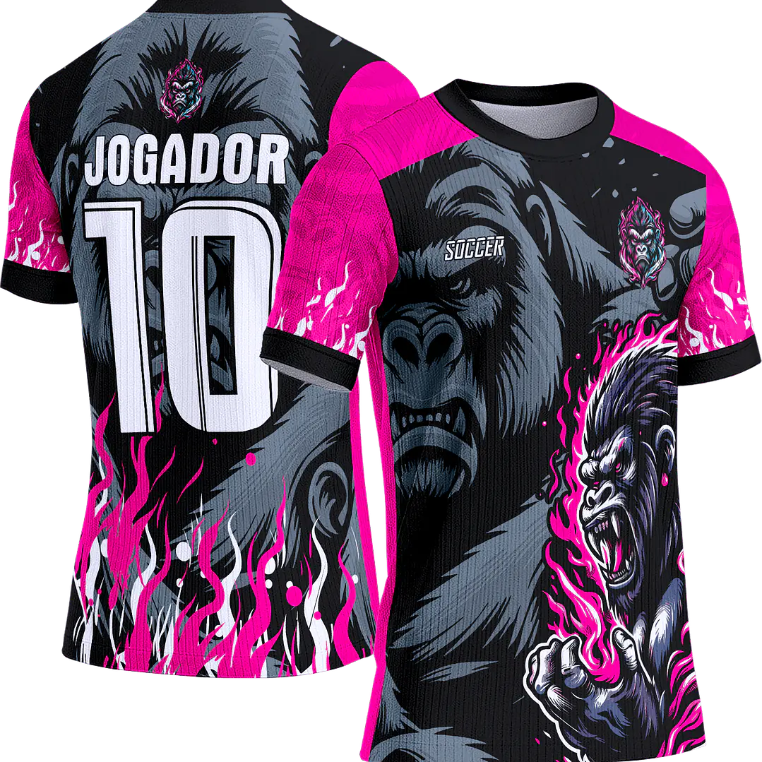 Arte Vetor Camisa Interclasse 692 Gorila 1
