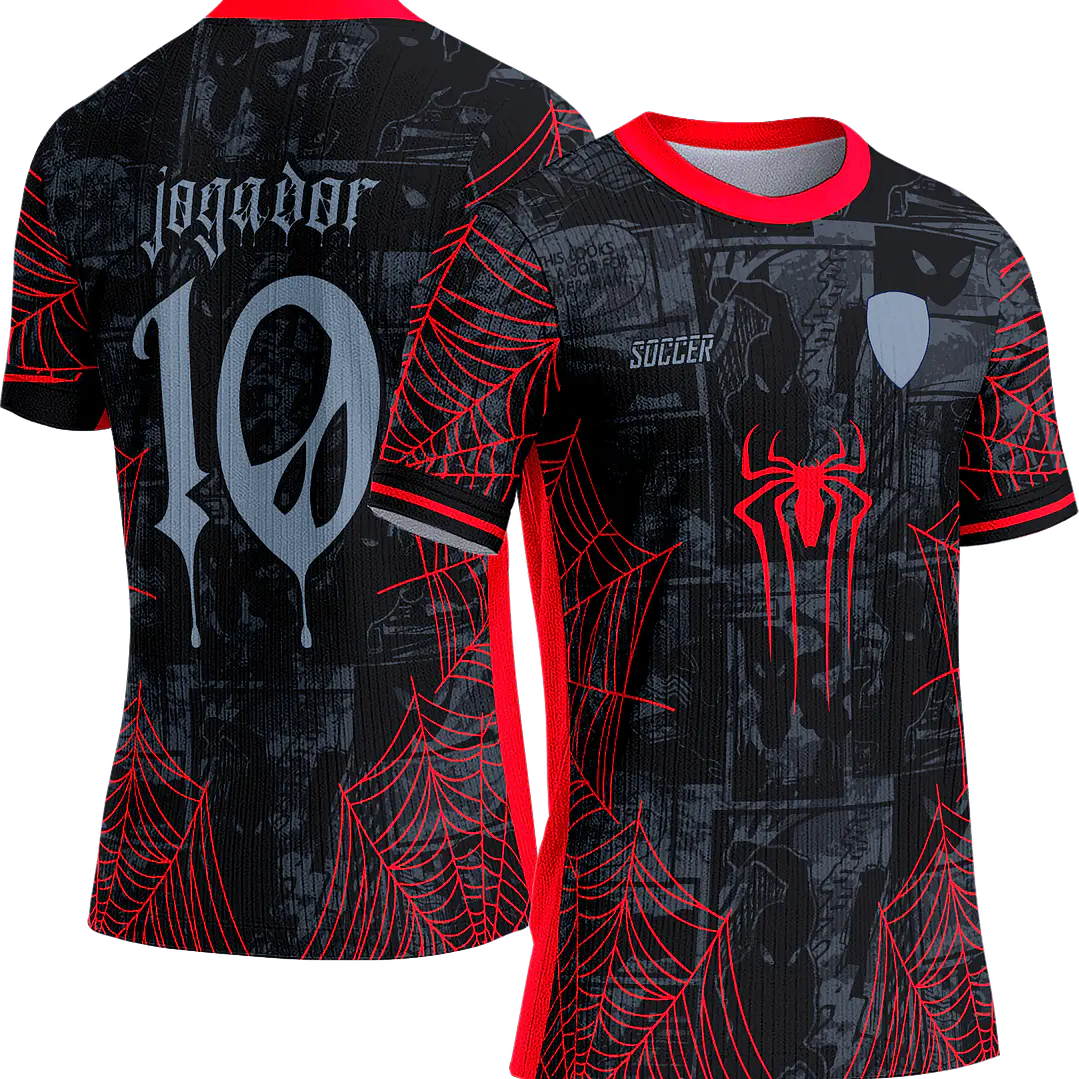 Arte Vetor Camisa Interclasse 693 Homem Aranha 1