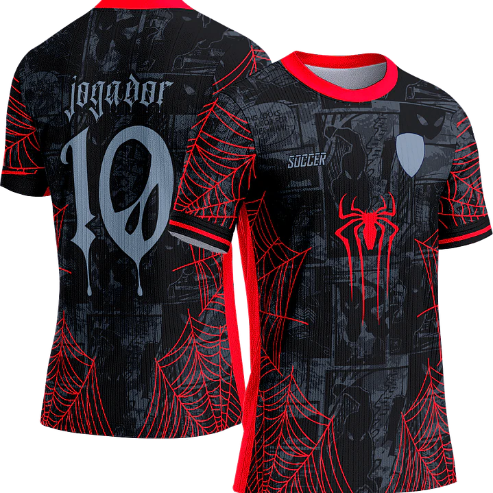 Arte Vetor Camisa Interclasse 693 Homem Aranha 1