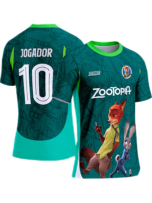 Arte Vetor Camisa Interclasse 699 Zootopia