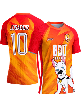 Arte Vetor Camisa Interclasse 704 Bolt Supercão