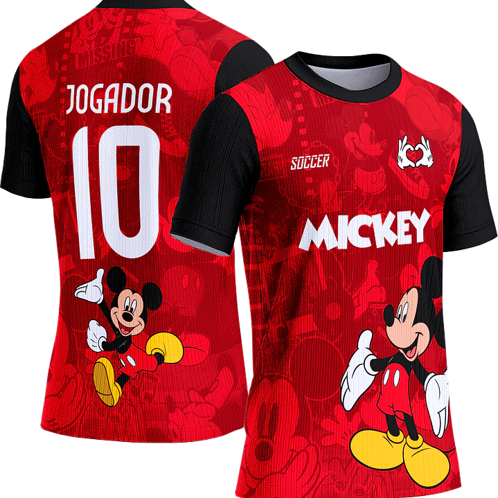 Arte Vetor Camisa Interclasse 705 Mickey 1