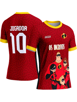 Arte Vetor Camisa Interclasse 707 Os Incríveis