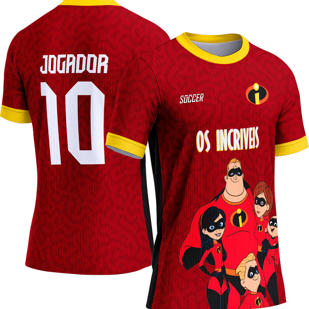Arte Vetor Camisa Interclasse 707 Os Incríveis 1
