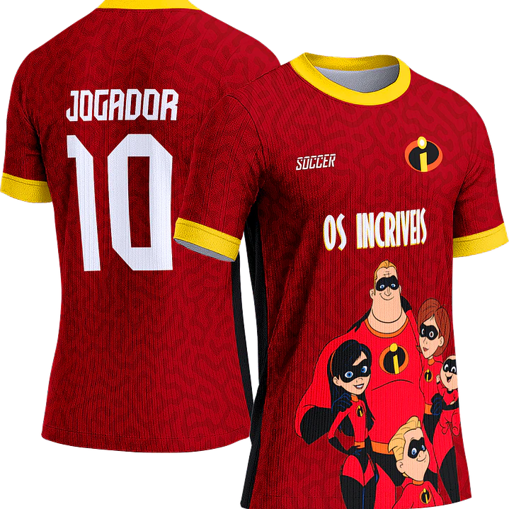Arte Vetor Camisa Interclasse 707 Os Incríveis 1