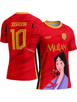 Arte Vetor Camisa Interclasse 708 Mulan