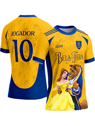 Arte Vetor Camisa Interclasse 709 A Bela e a Fera