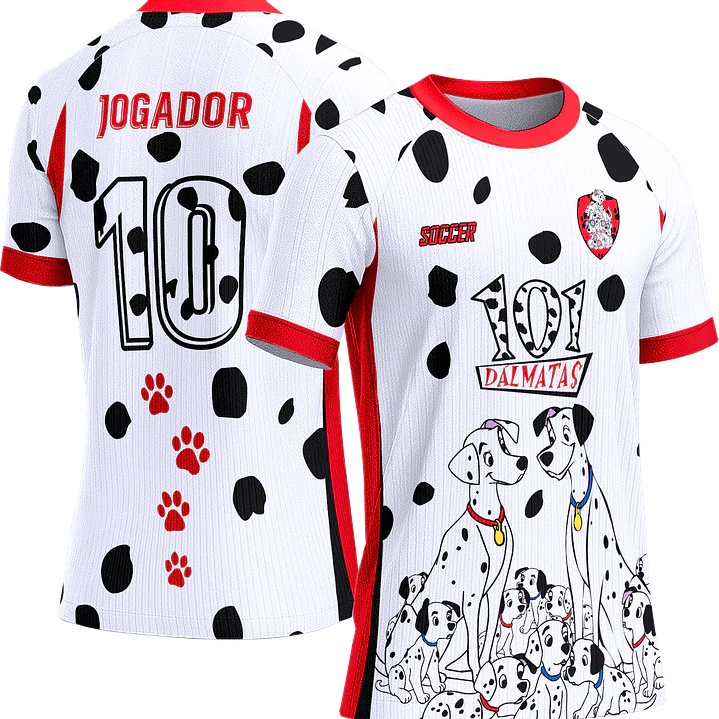 Arte Vetor Camisa Interclasse 710 101 Dálmatas 1