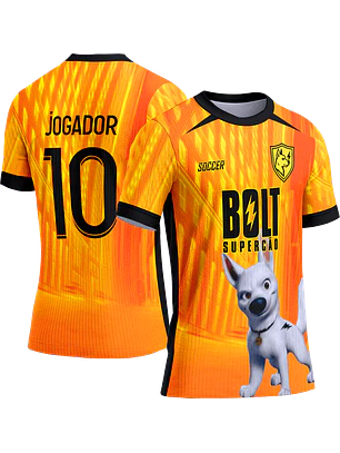 Arte Vetor Camisa Interclasse 713 Bolt Supercão