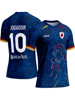 Arte Vetor Camisa Interclasse 715 Branca de Neve