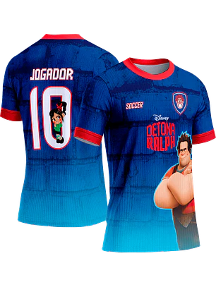 Arte Vetor Camisa Interclasse 716 Detona Ralph