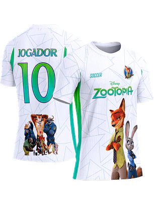 Arte Vetor Camisa Interclasse 718 Zootopia