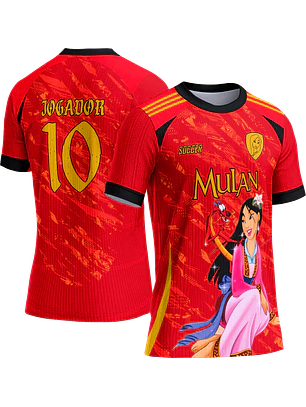 Arte Vetor Camisa Interclasse 720 Mulan