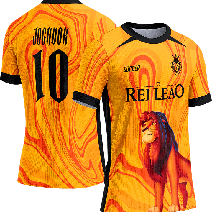 Arte Vetor Camisa Interclasse 721 O Rei Leão 1