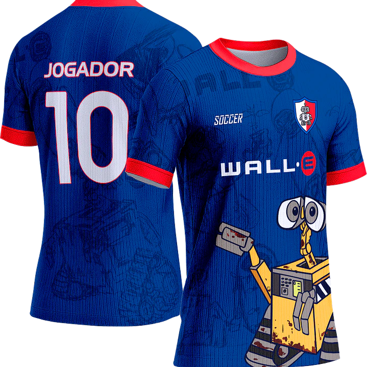 Arte Vetor Camisa Interclasse 722 Wall-e 1
